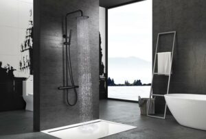 Colonne de douche IMEX DINAMARCA noir mat