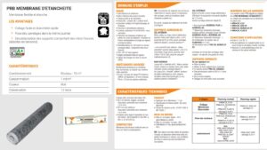 MEMBRANE D'ETANCHEITE