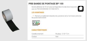 BANDE ADHESIVE DE PONTAGE